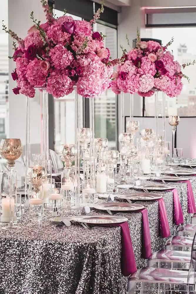 Silver And Pink Color Combinations