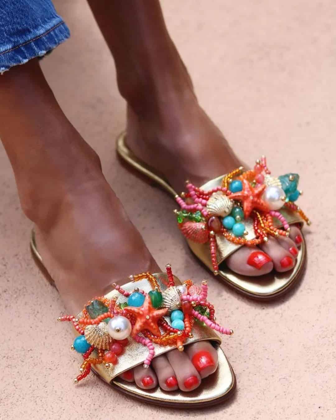 Guest Sandals For A Beach Wedding