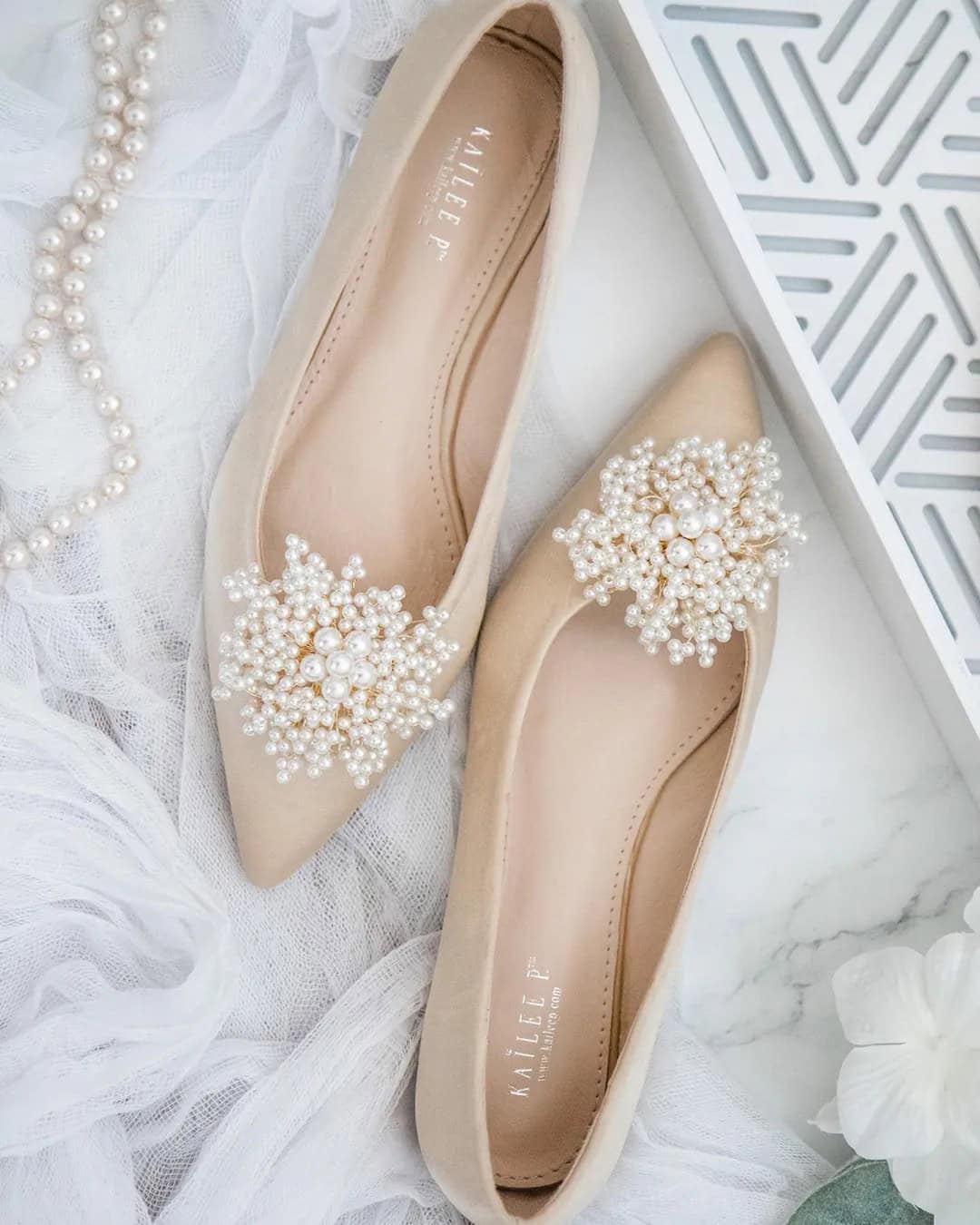 Nude Wedding Flats