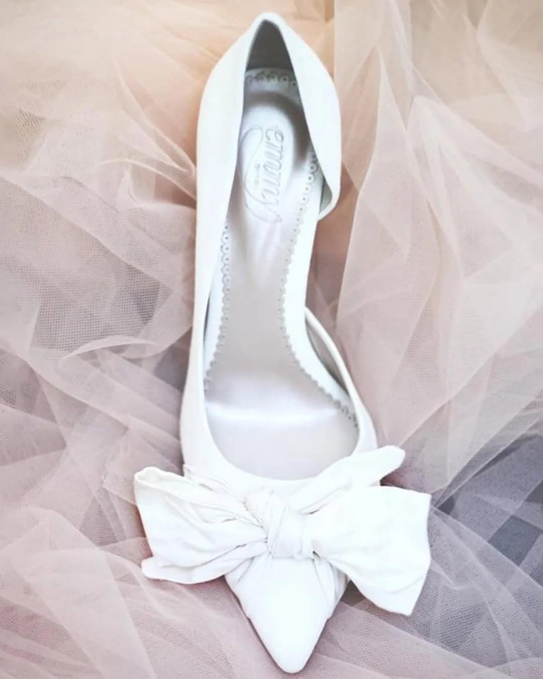 White Wedding Shoes