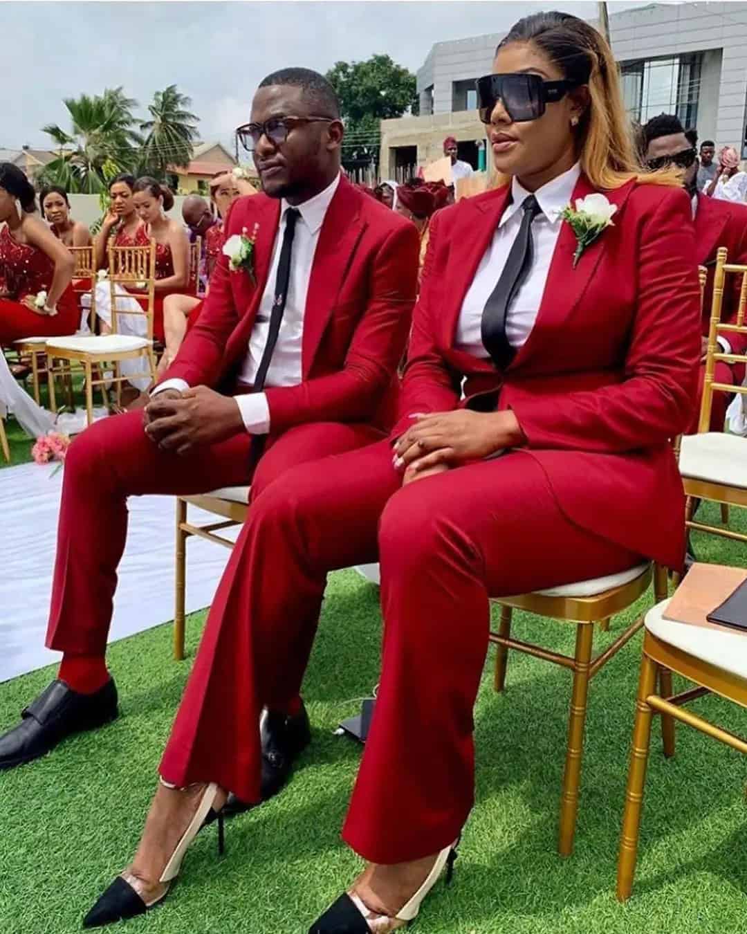 Red And White Dresses For Wedding Guests