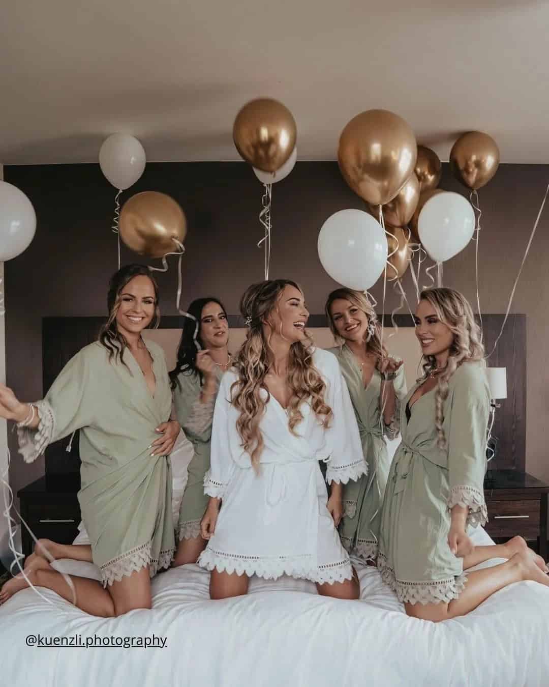 Creative Wedding Photo Ideas For Bridal Party