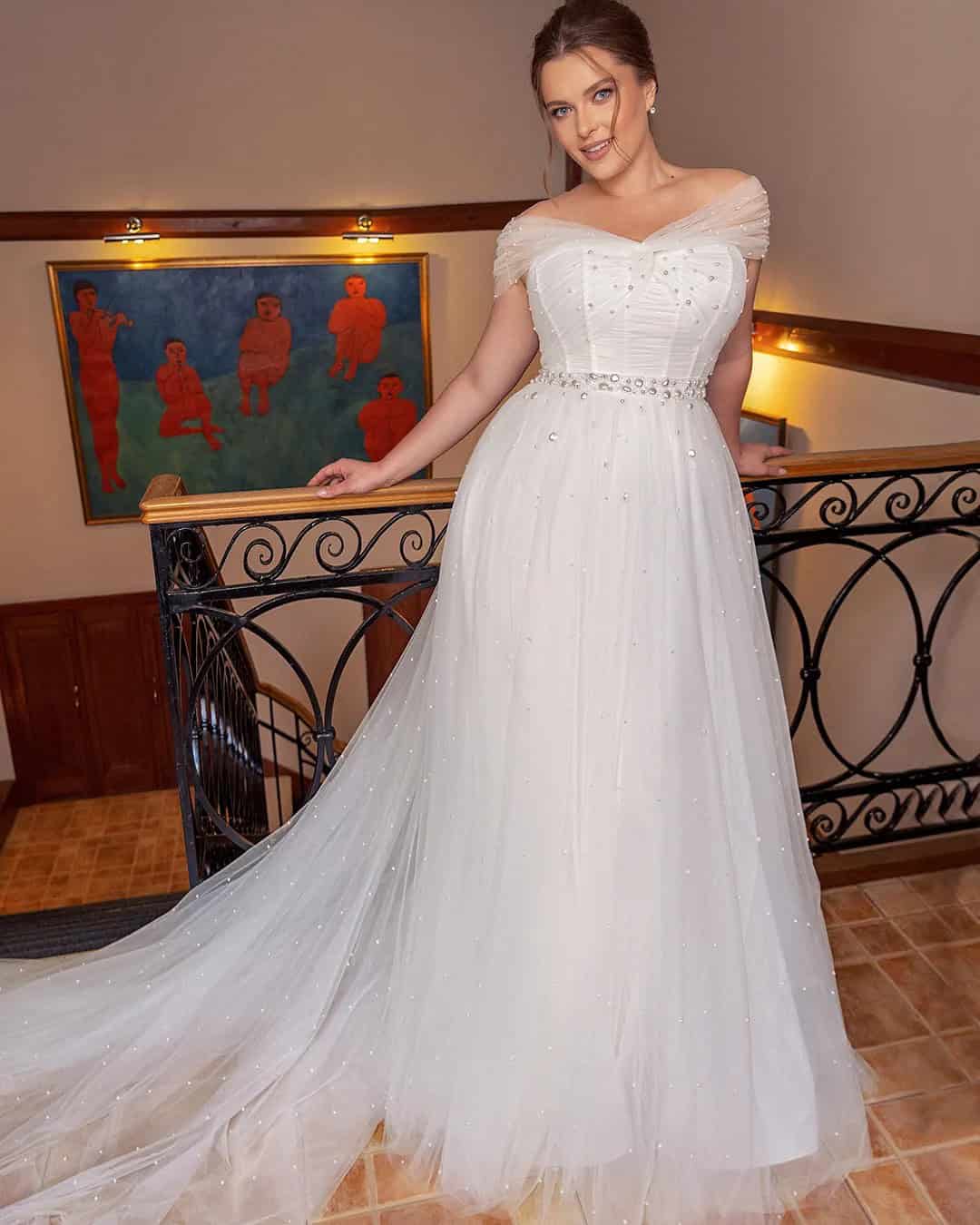 Plus Size Modest Wedding Dresses