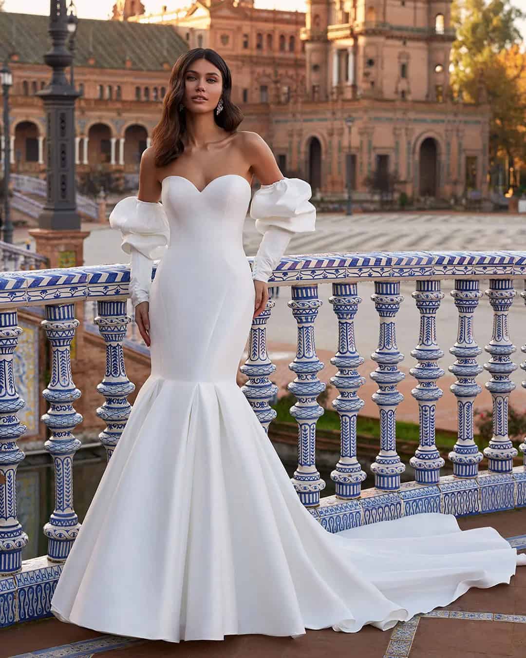 Mermaid Wedding Dresses You’ll Admire