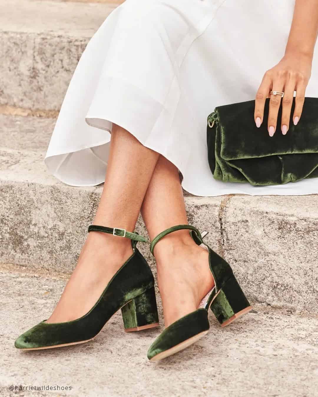 Olive  Green Wedding Shoes