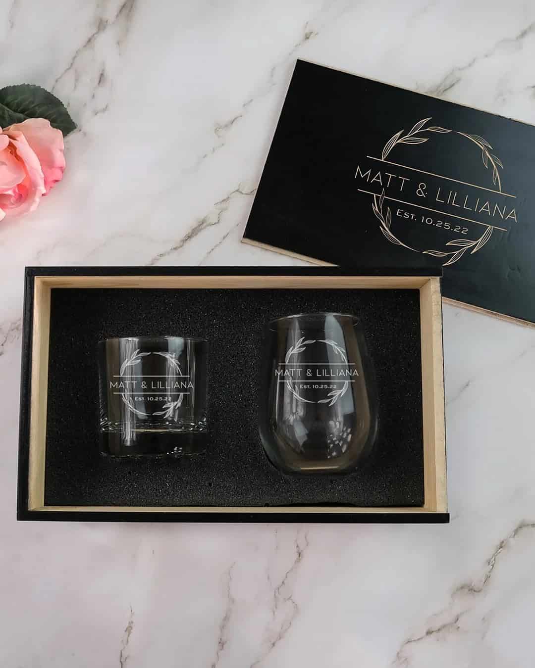 Wine & Whiskey Gift Set