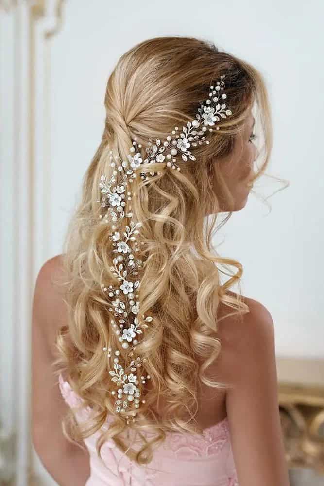 Bridal Hair Vines