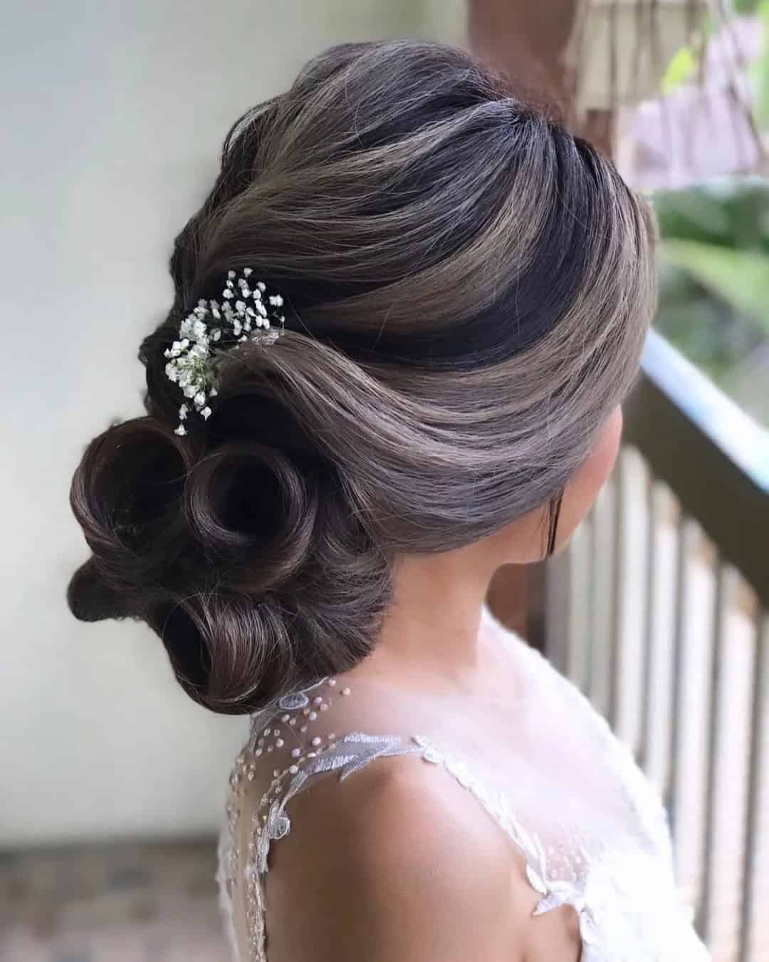 Asian Wedding Updo Hairstyles