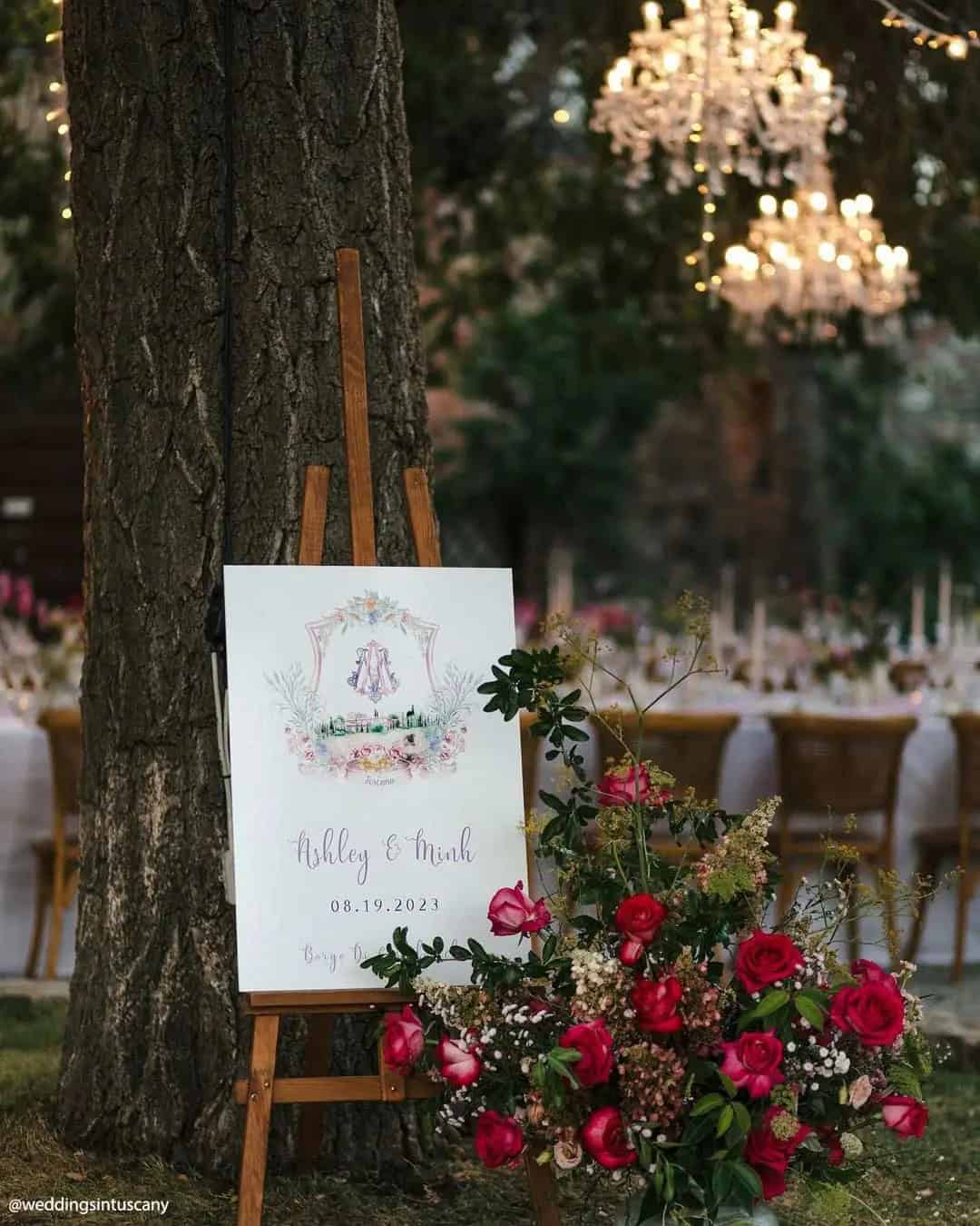 Secret Garden-Themed Wedding