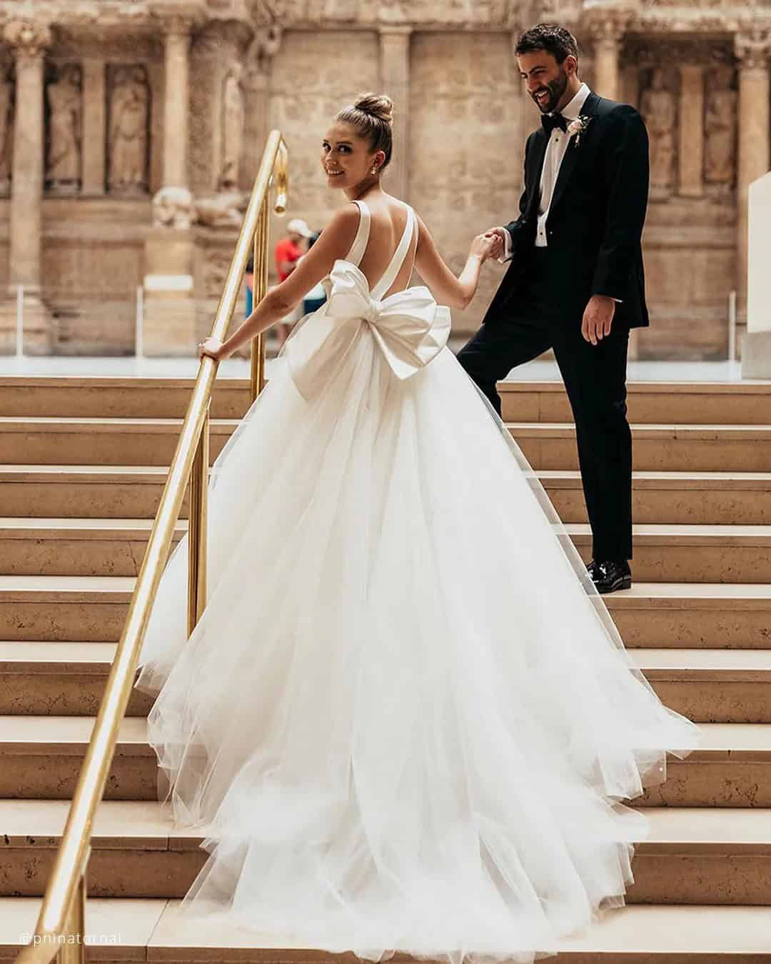 Simple Wedding Dresses Ball Gown Style