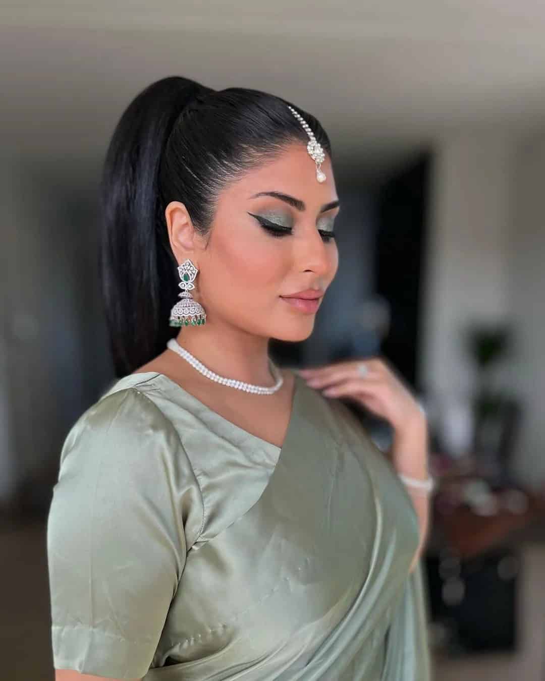 Modern Glam Makeup for Indian Wedding