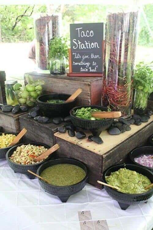 Taco station