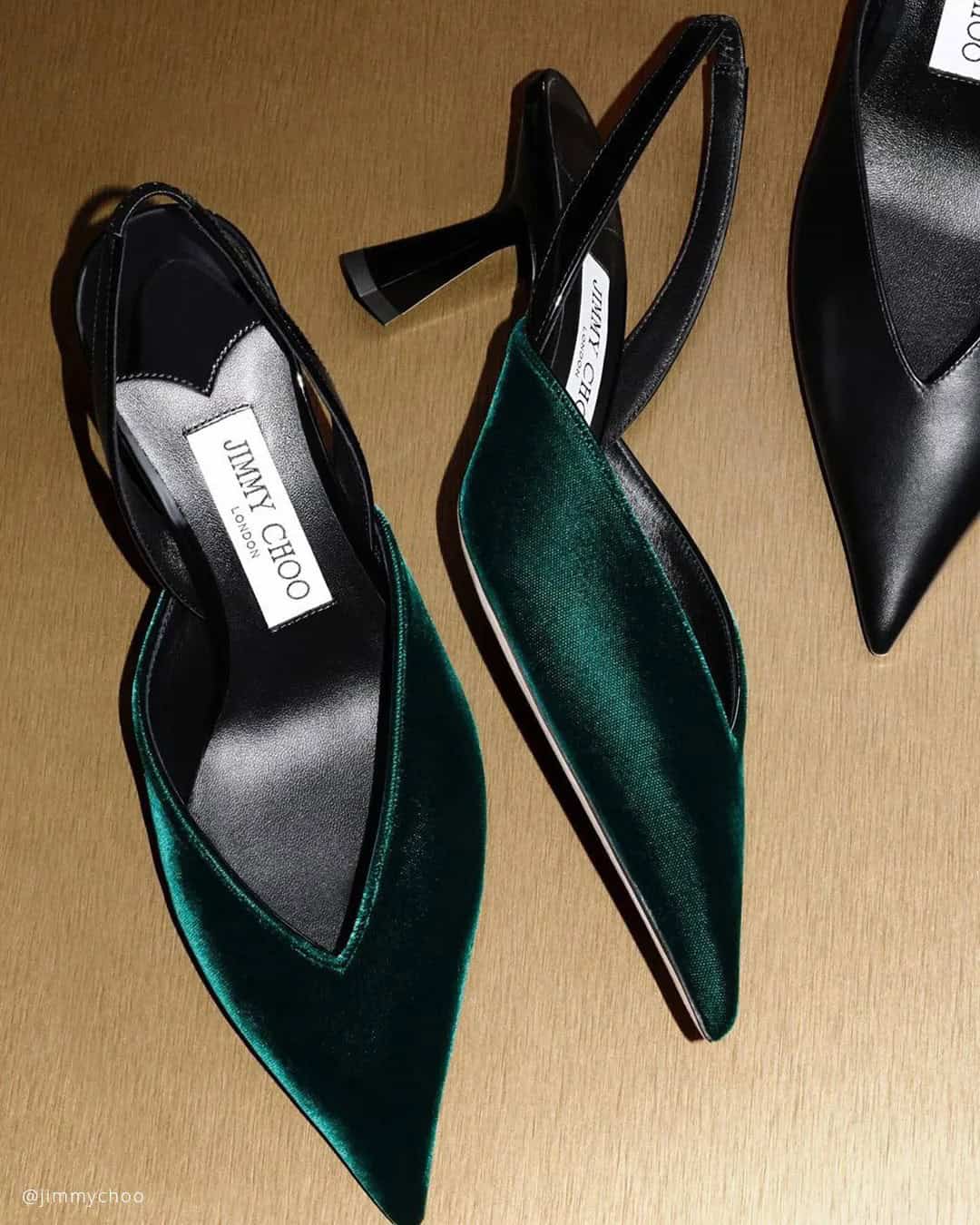 Dark Green Wedding Shoes