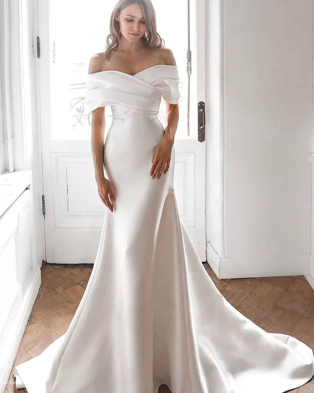 Simple Fall Wedding Dresses