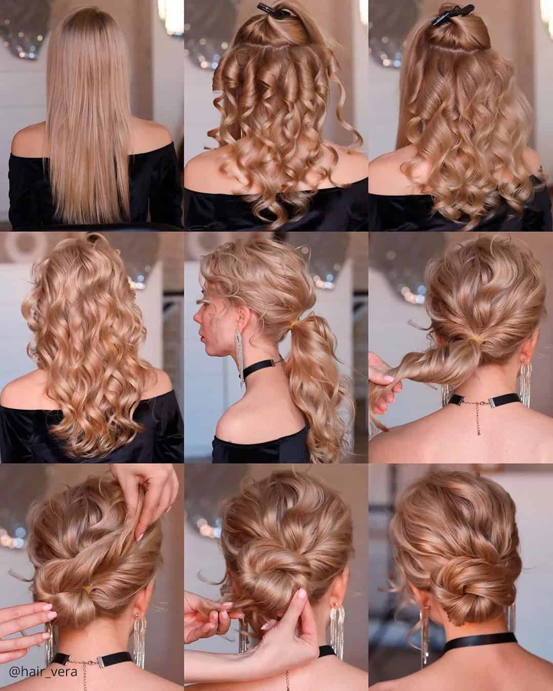 How To Create Medium Length Updo Hairstyles