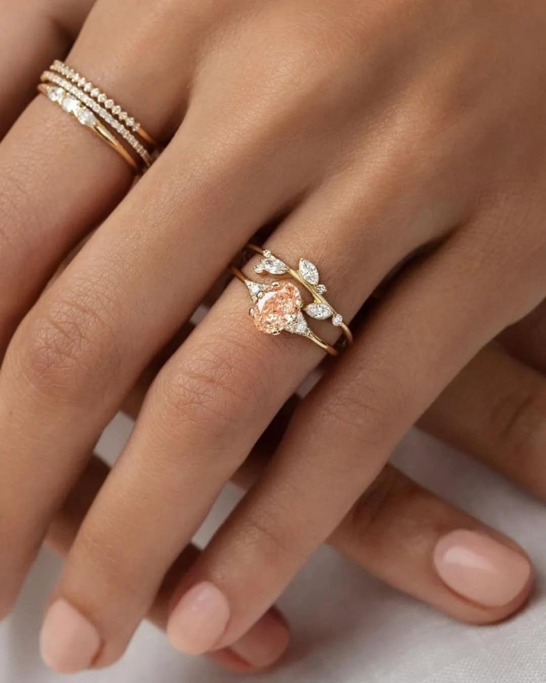 Morganite Engagement Rings