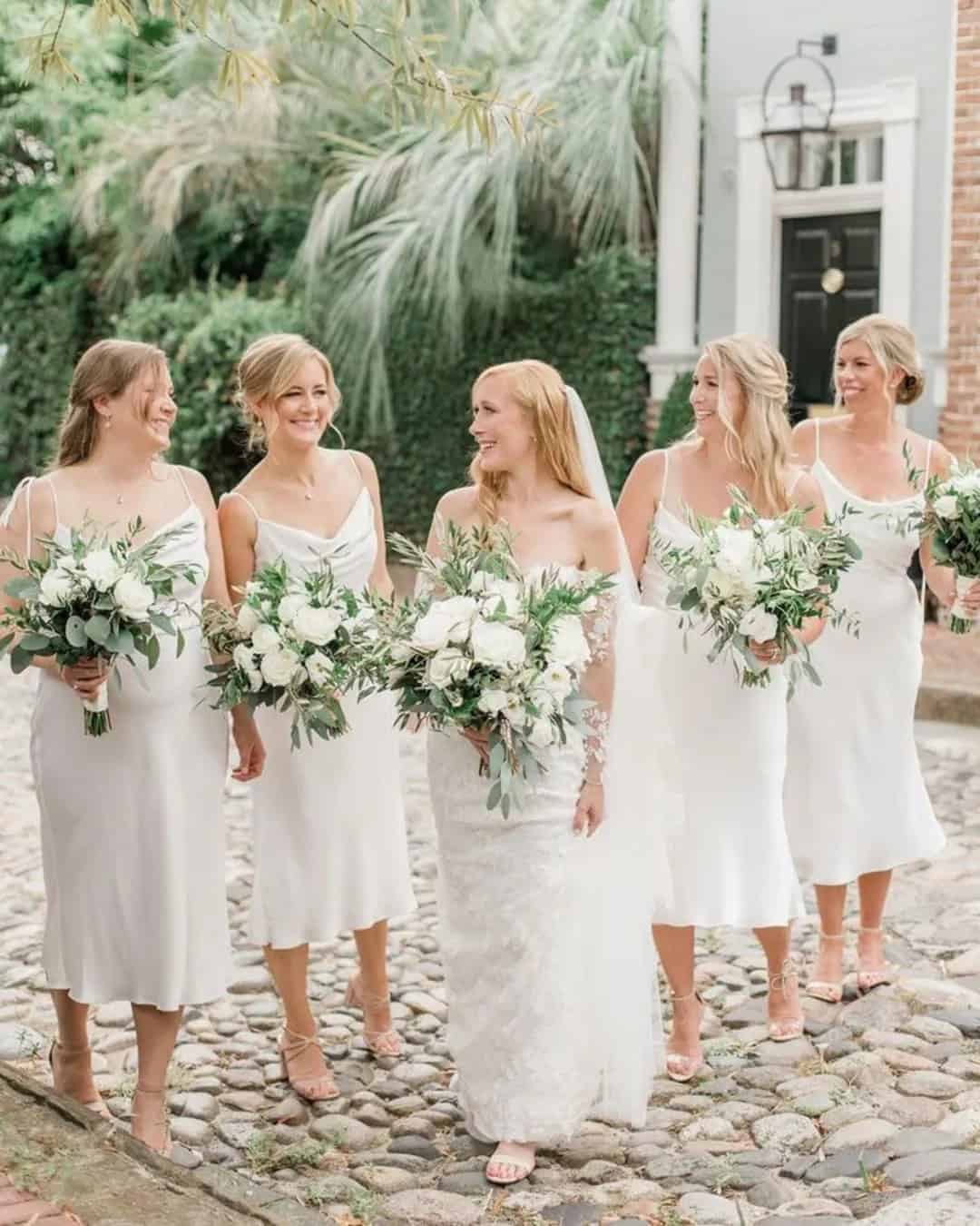 Bridesmaid Look in White