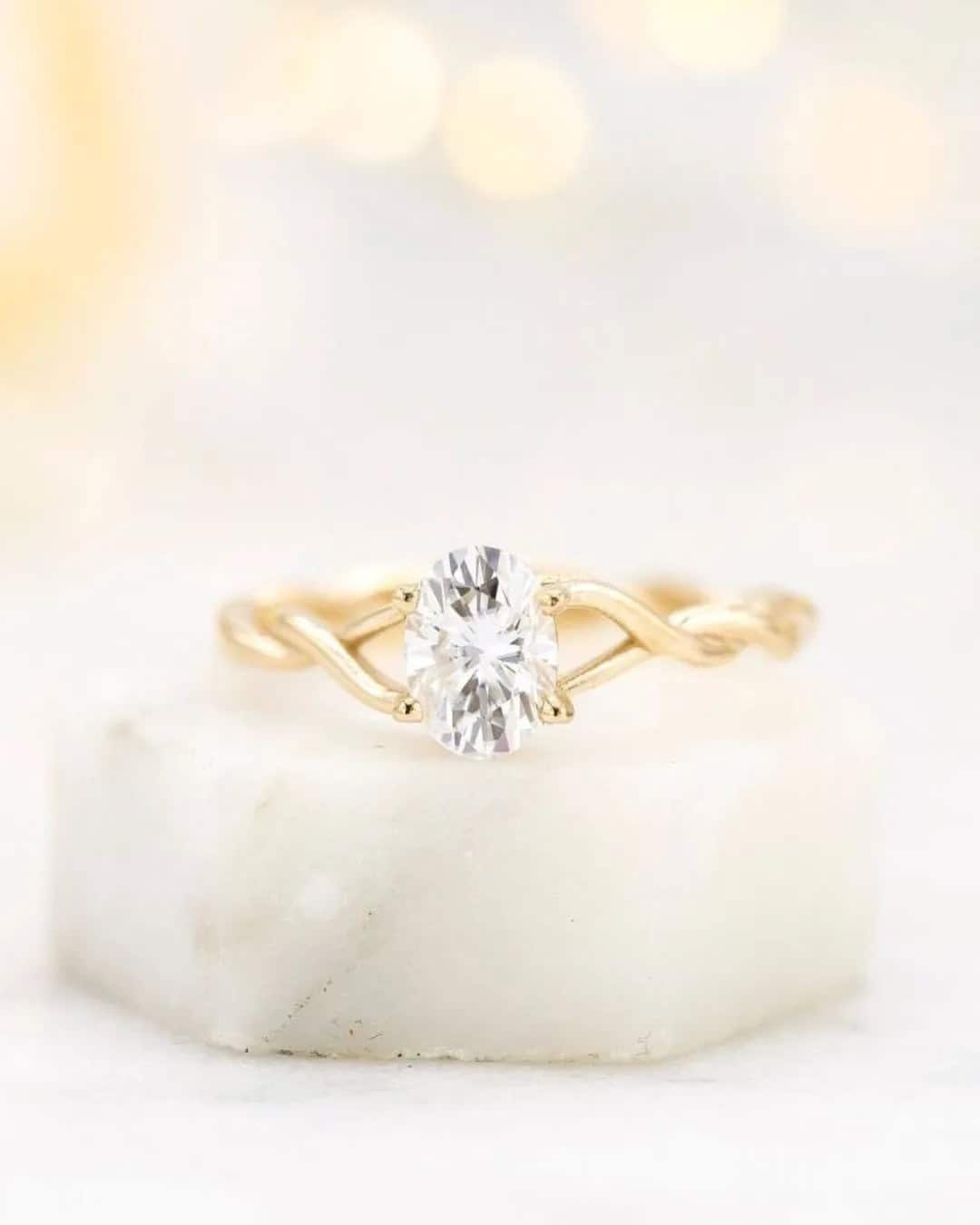 Simple Engagement Rings