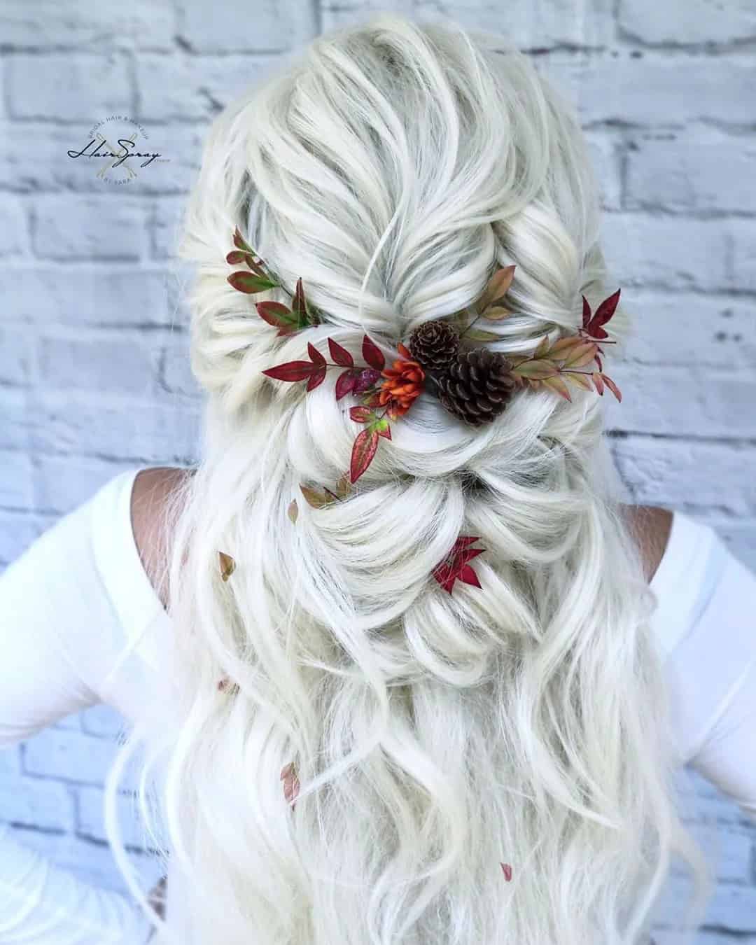 Fall Wedding Braids