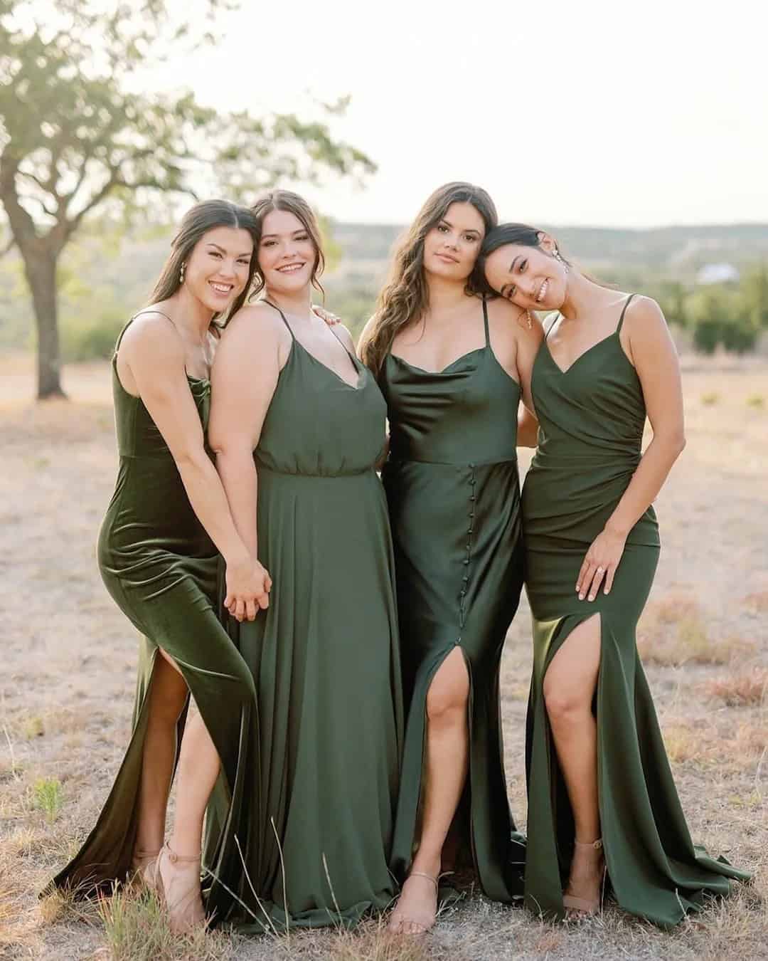 Green Bridesmaid Dresses