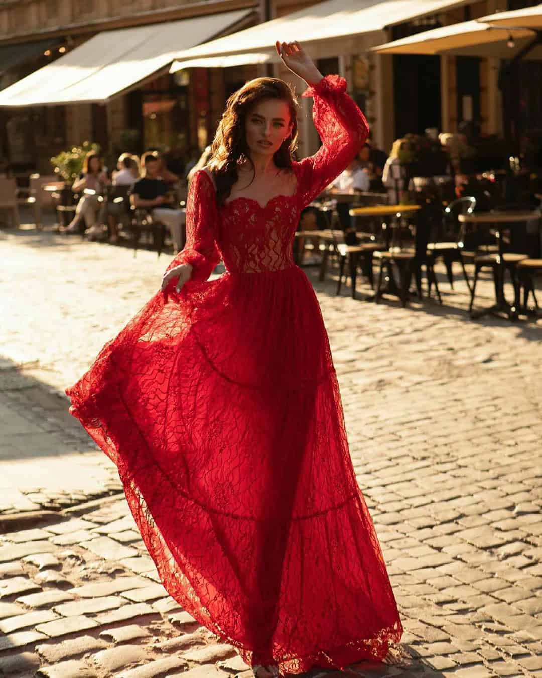 Red Wedding Dresses