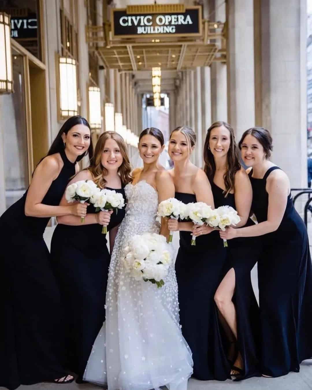 Can You Wear Black to a Wedding Reception as a Bridesmaid