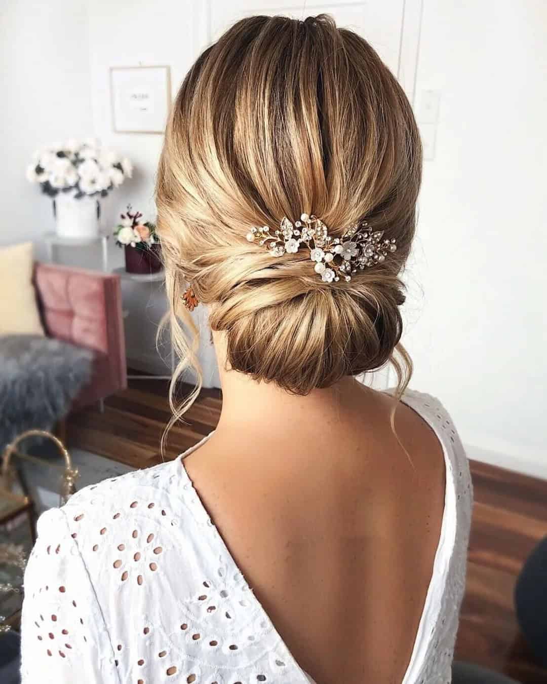 Wedding Hairstyles With Hair Pin