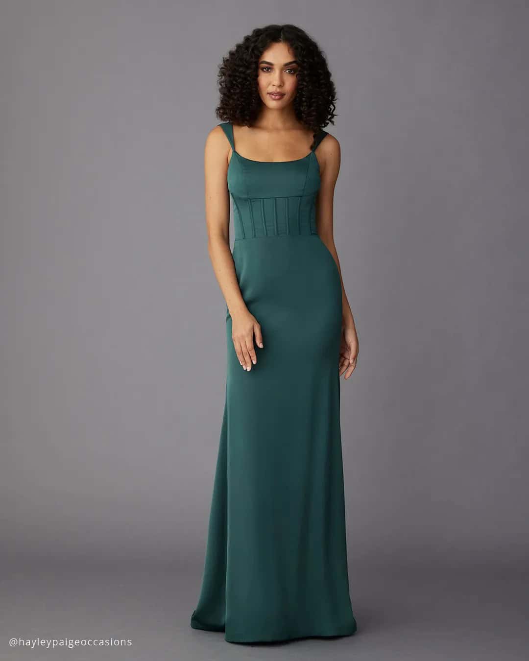 Emerald Green Bridesmaid Dresses Long