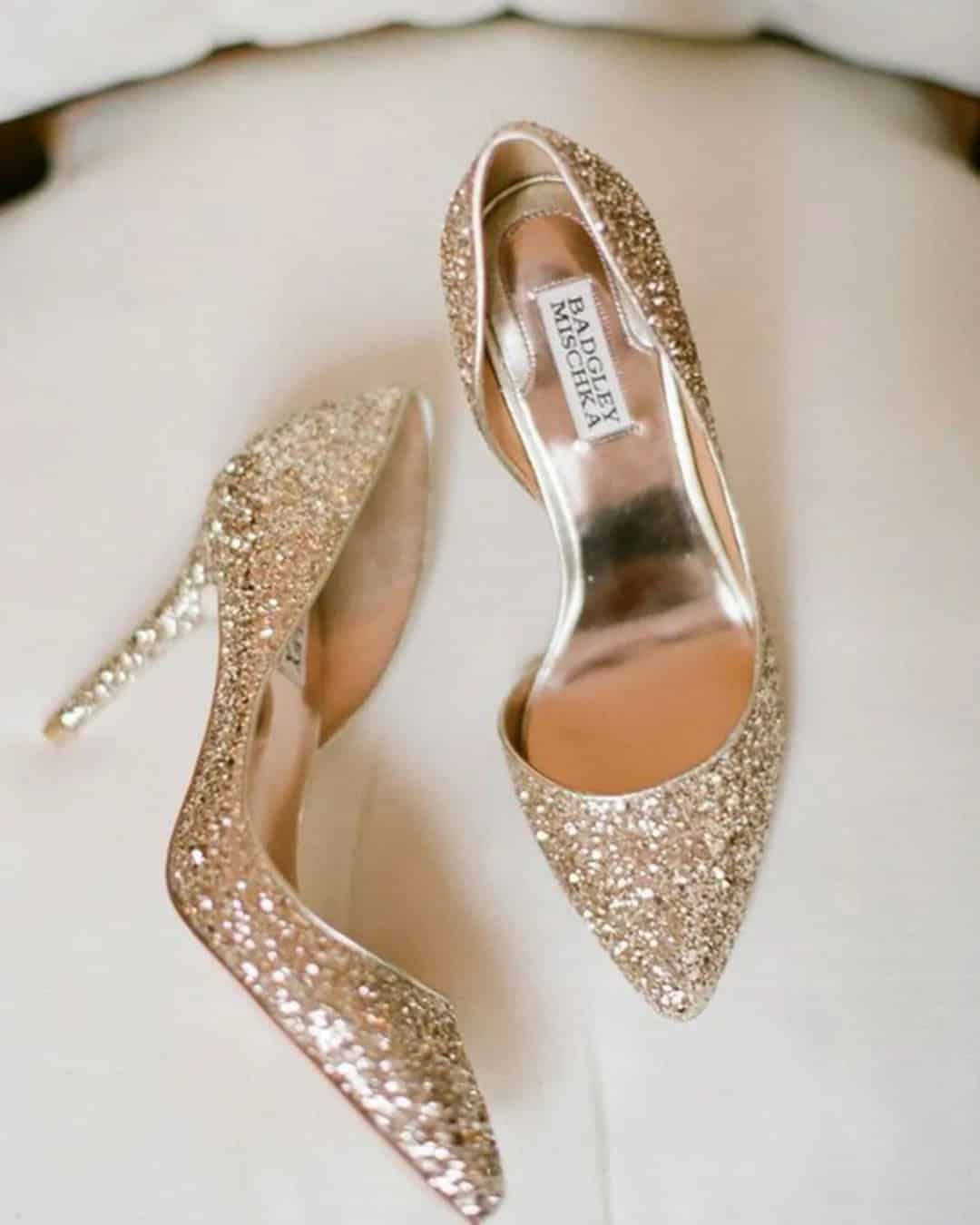 Gold Wedding Shoes For Bridesmaids