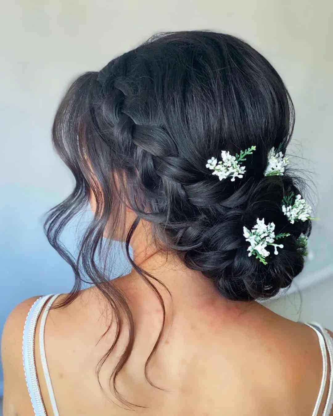 Braided Hairstyles For Rustic Wedding