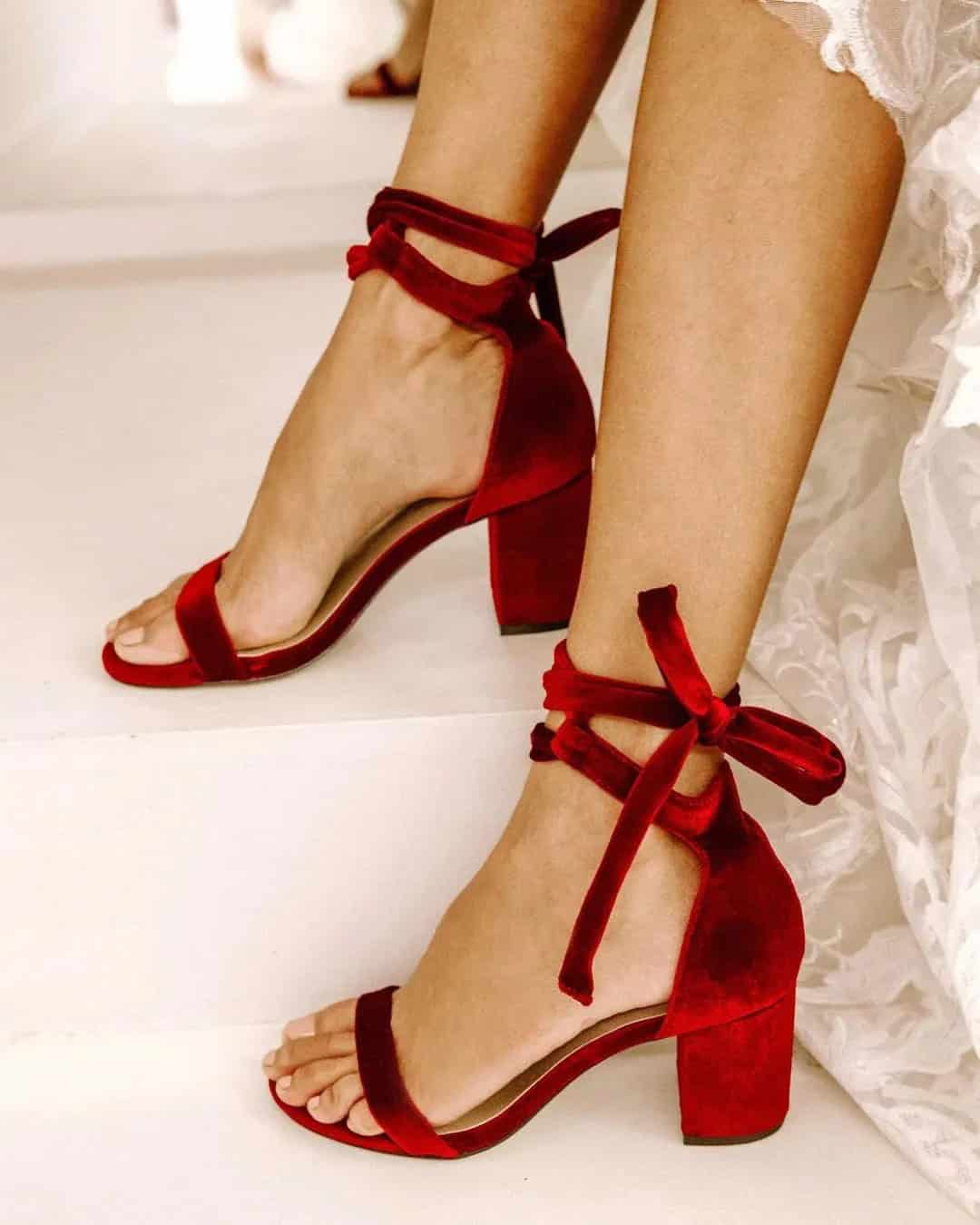 Block Heel Wedding Shoes