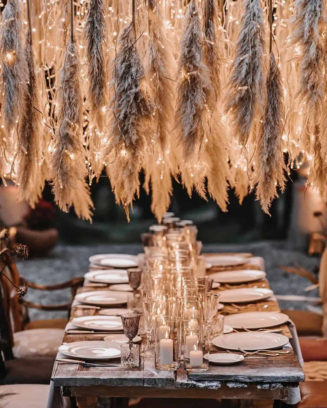 Light Ideas for Rust Wedding