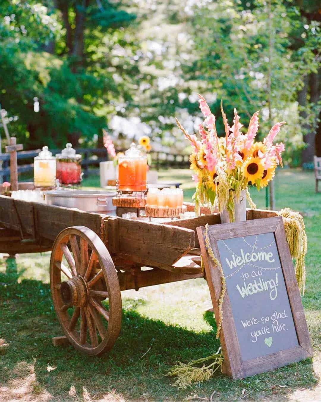 Yellow And Brown Wedding Theme