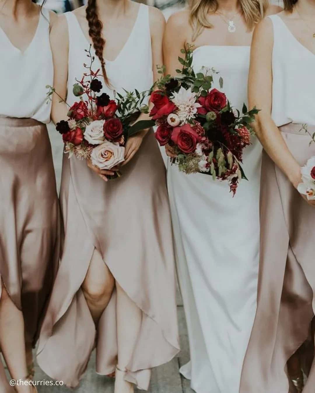 Passionate Red Flowers in Bouquets