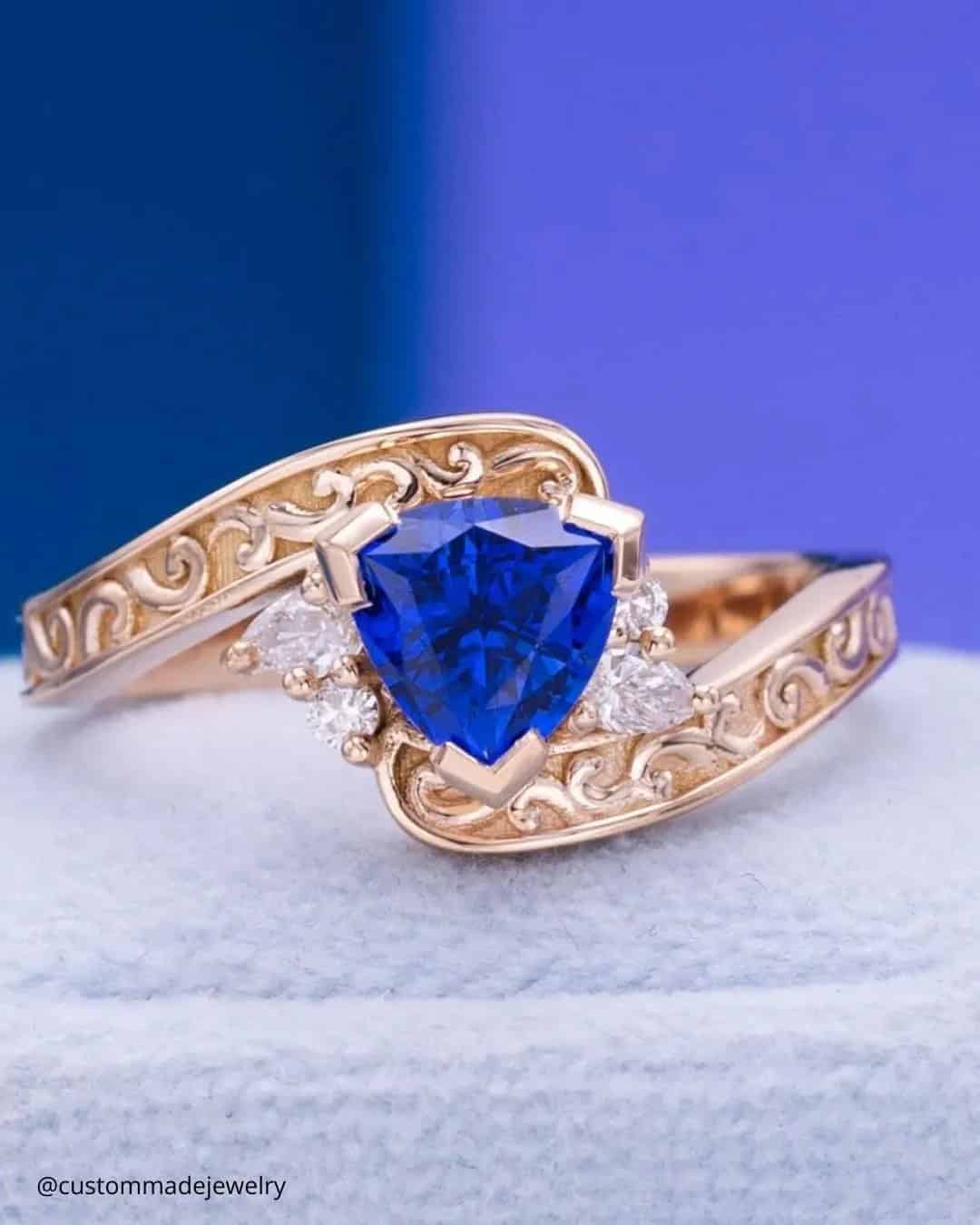 Sapphire Engagement Rings For Women