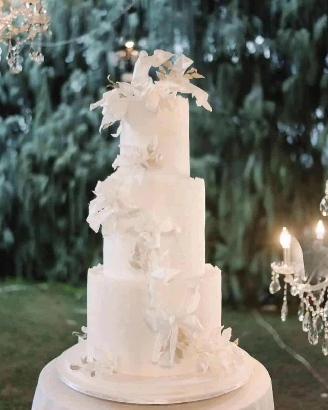 White Wedding Cake