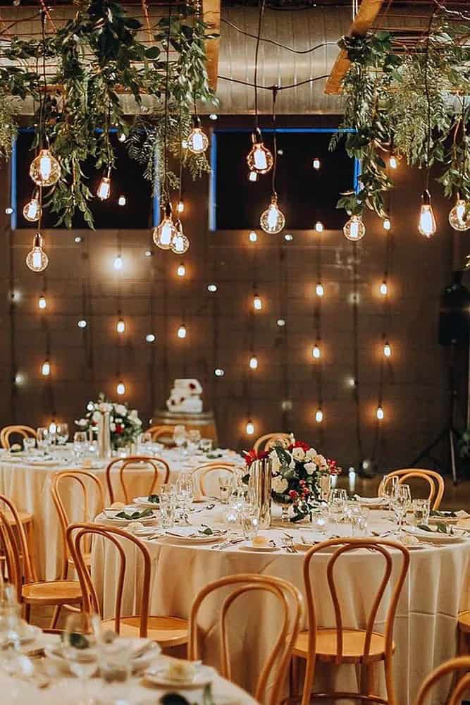 String Light Wedding Ideas