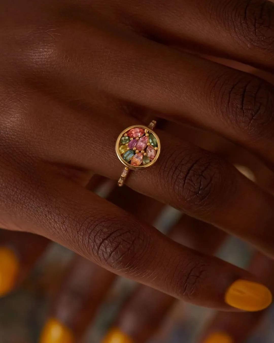 Colored Engagement Rings