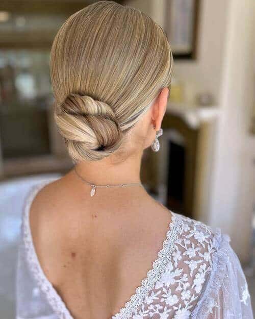 Classic chignon