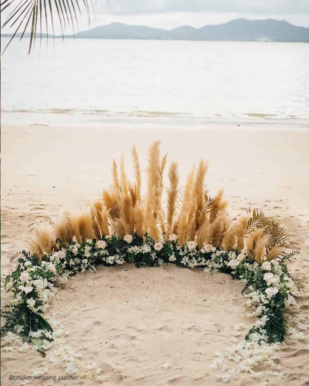 Beach Wedding Arches and Backdrops