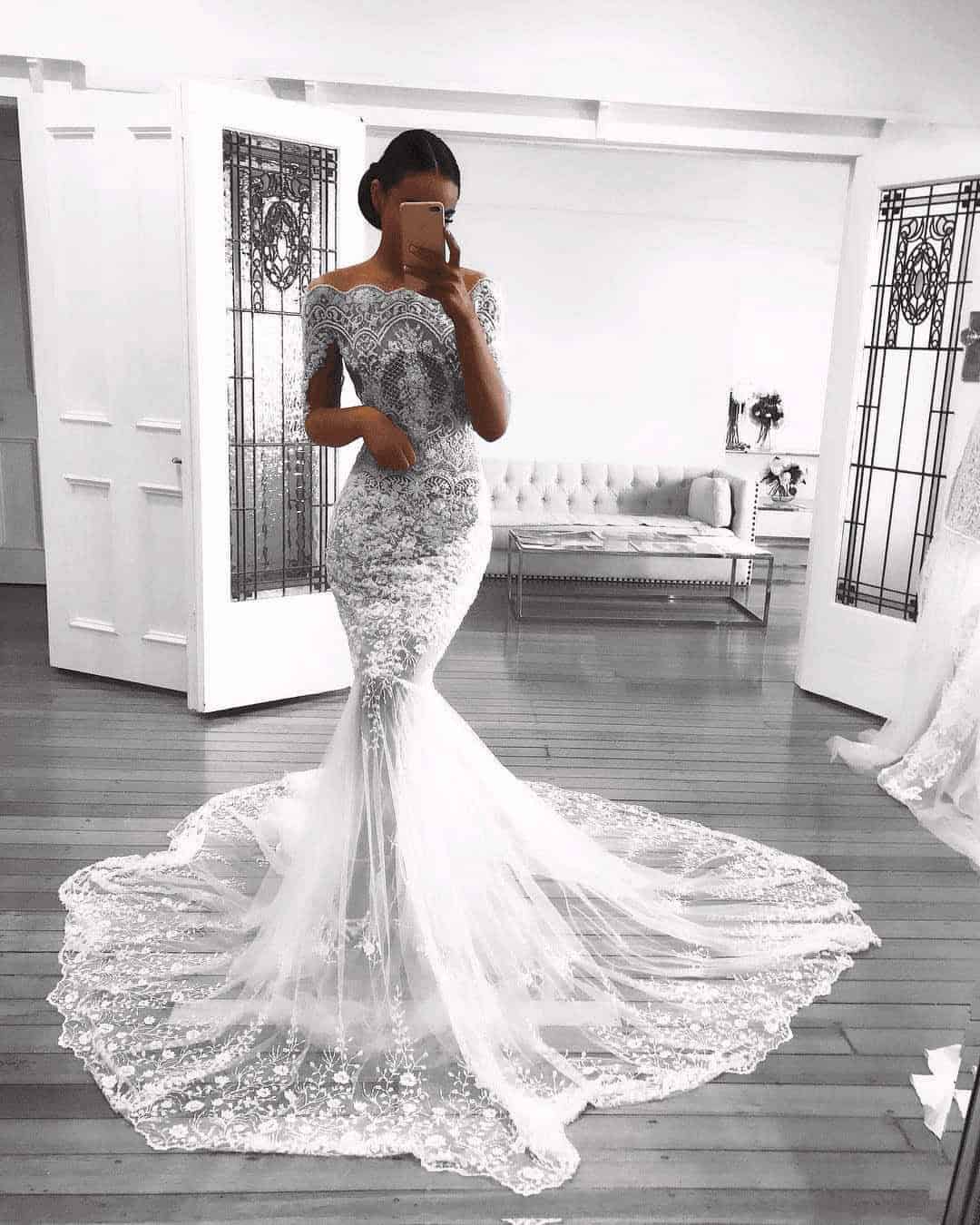 Mermaid Lace Wedding Dresses