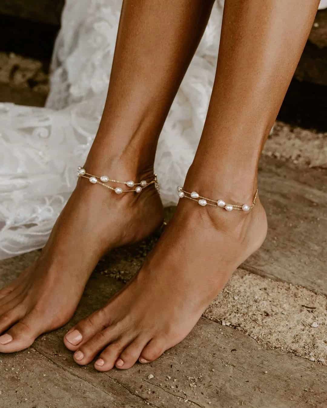 Barefoot Beach Wedding Shoes