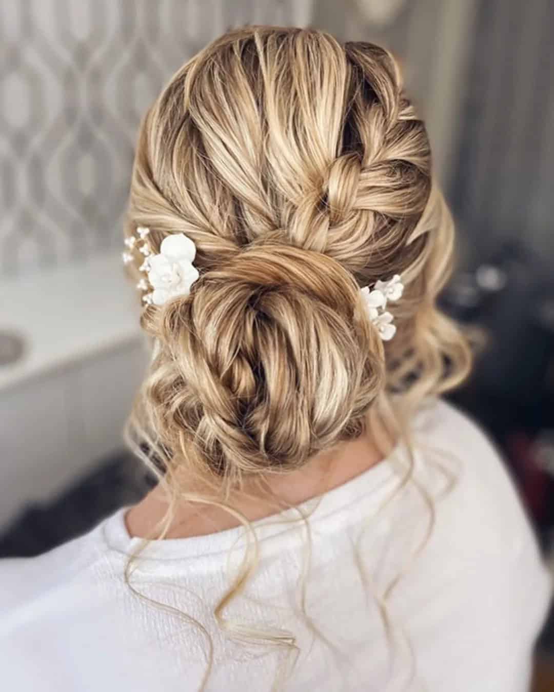 Updo Rustic Wedding Hairstyles