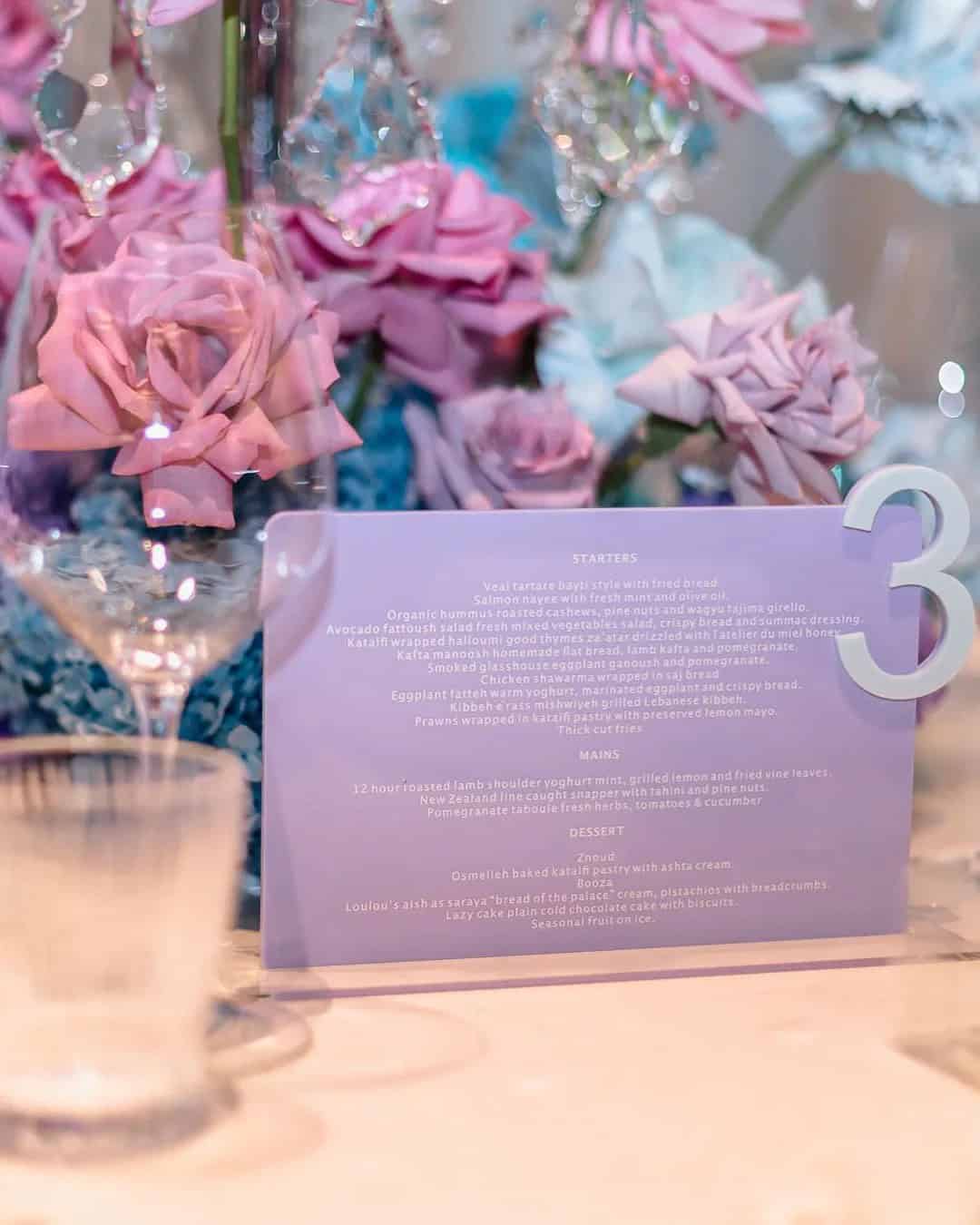 Wedding Table Setting Decor