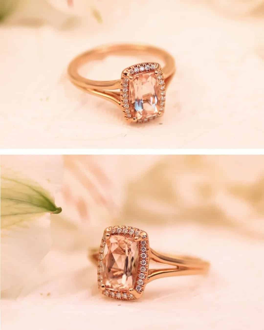 Morganite Engagement Rings