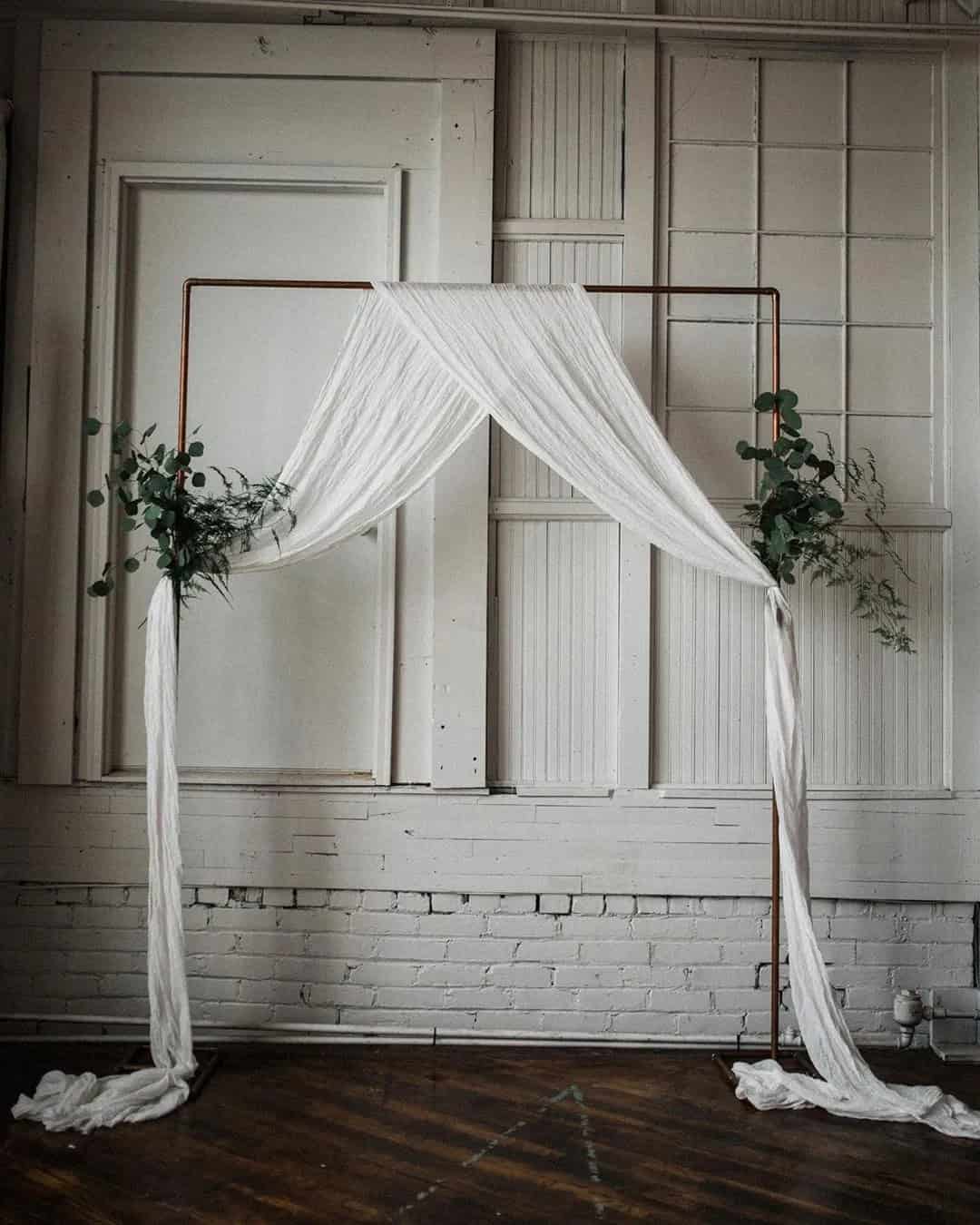 Minimalist Wedding Arches And Altars