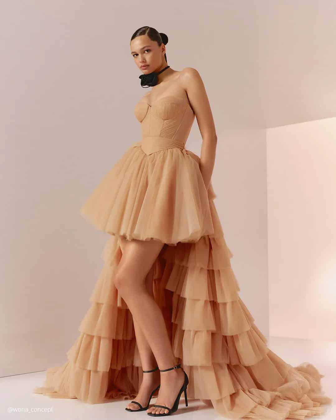 Mini Gowns For Bridesmaid