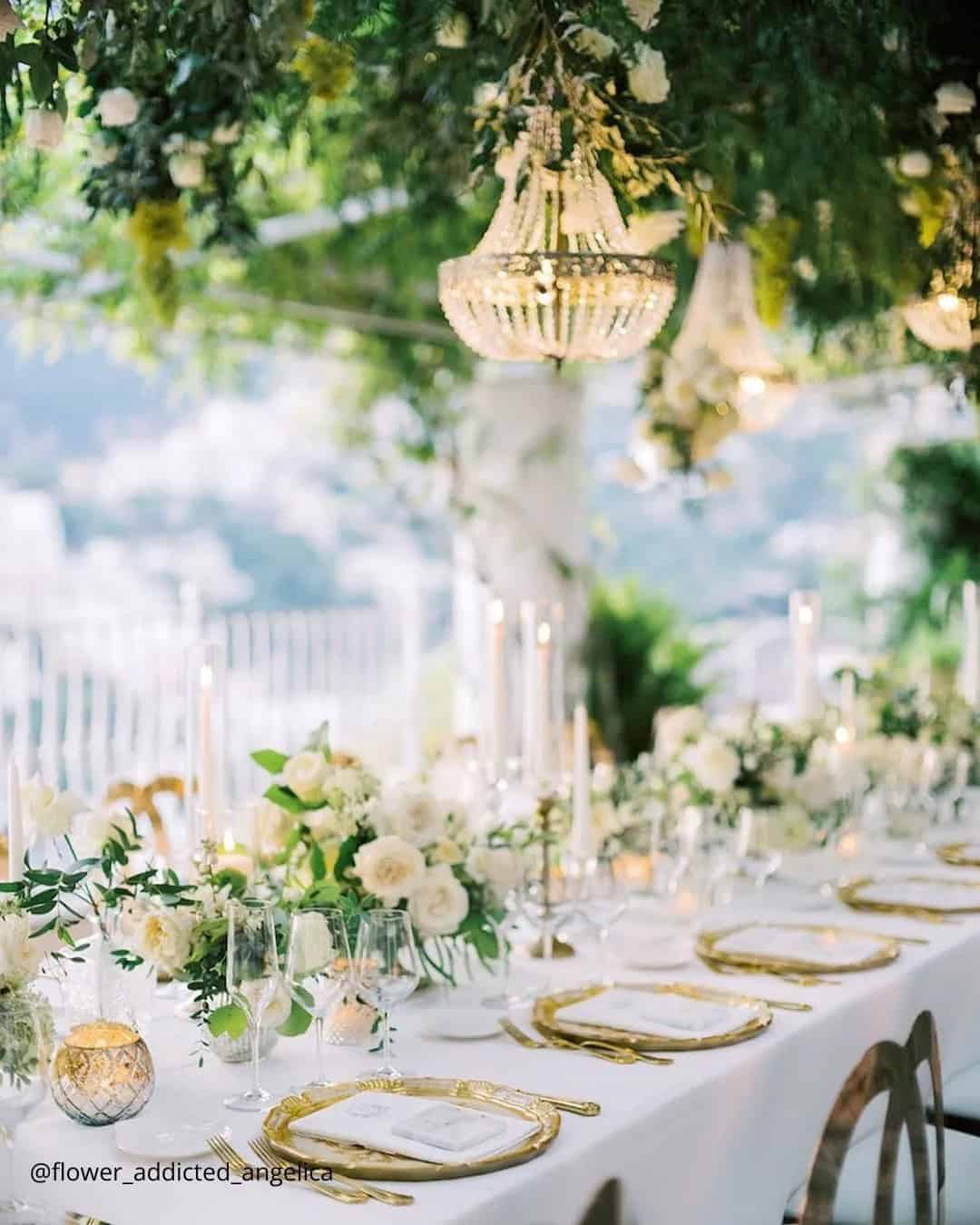 Spring Wedding Table Decorations