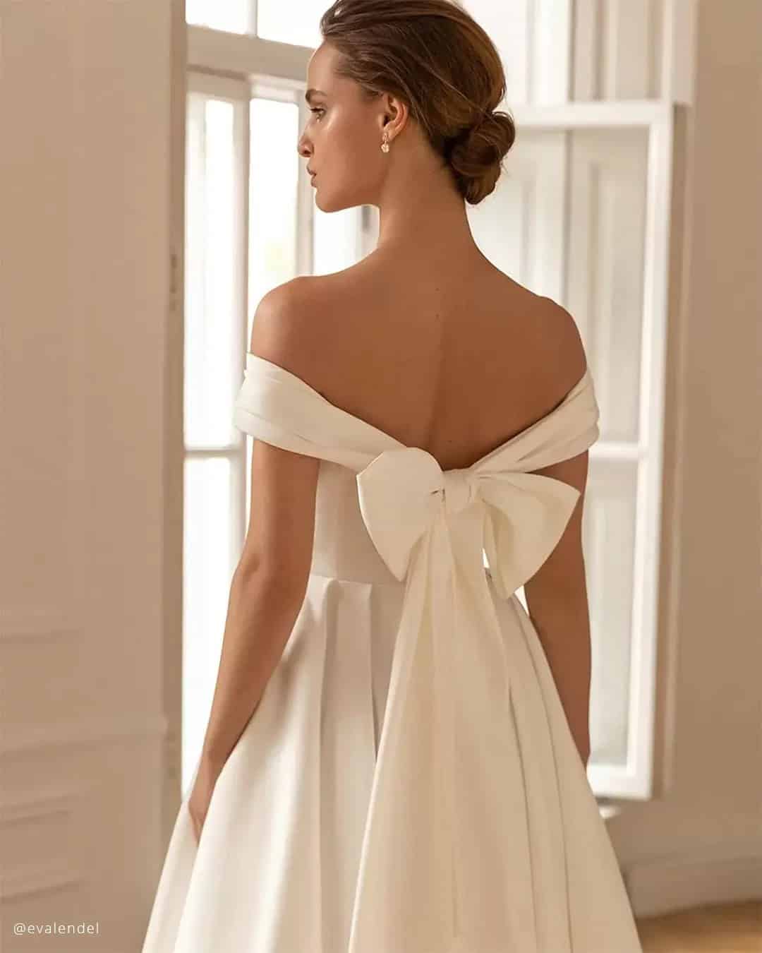 Eva Lendel Tea Length Wedding Dress