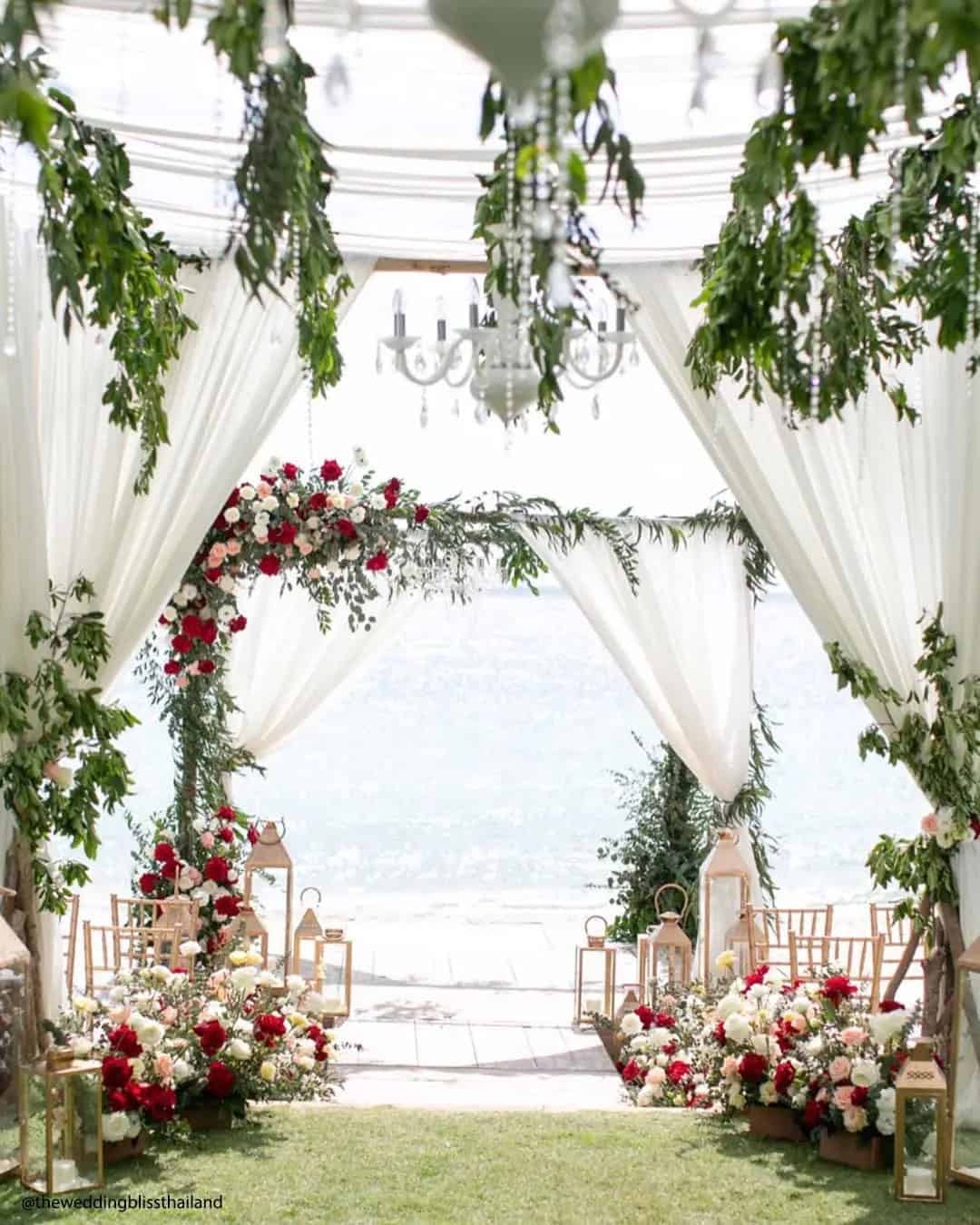 Wedding Beach Aisle Decorations